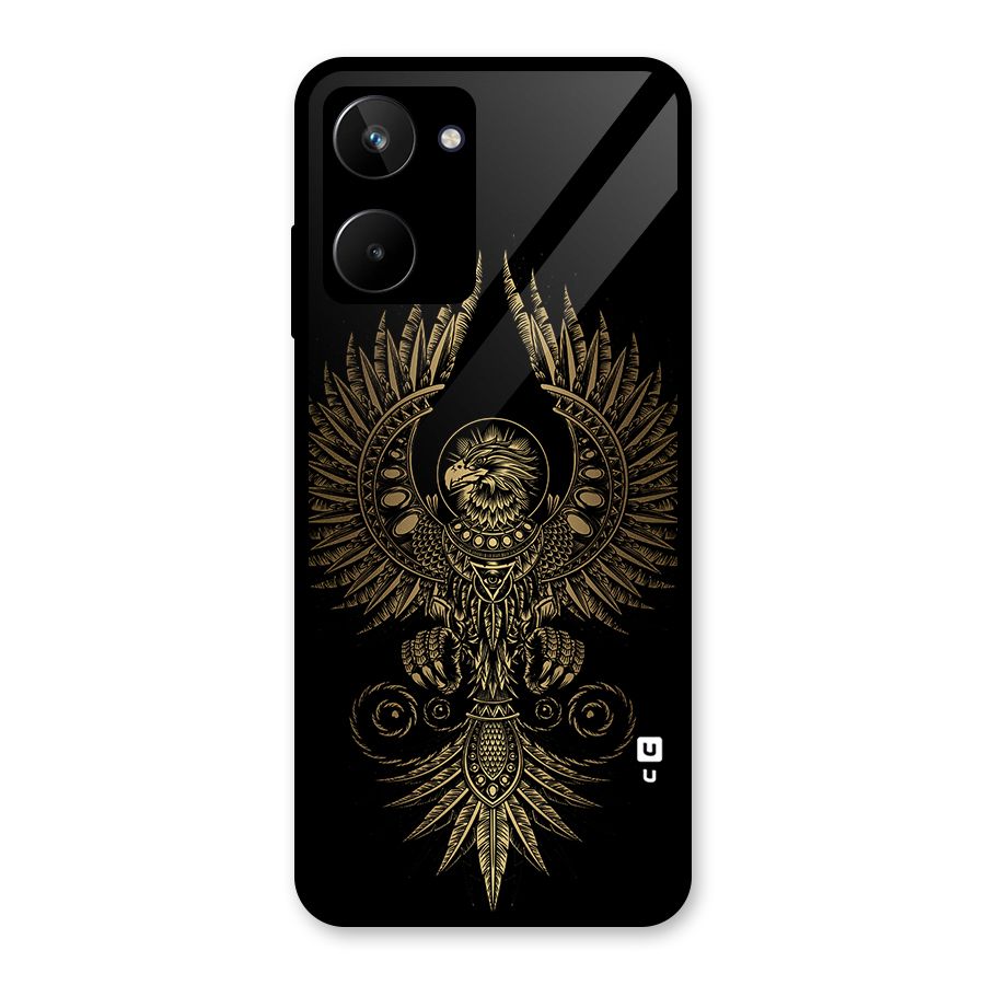 Legendary Phoenix Glass Back Case for Realme 10