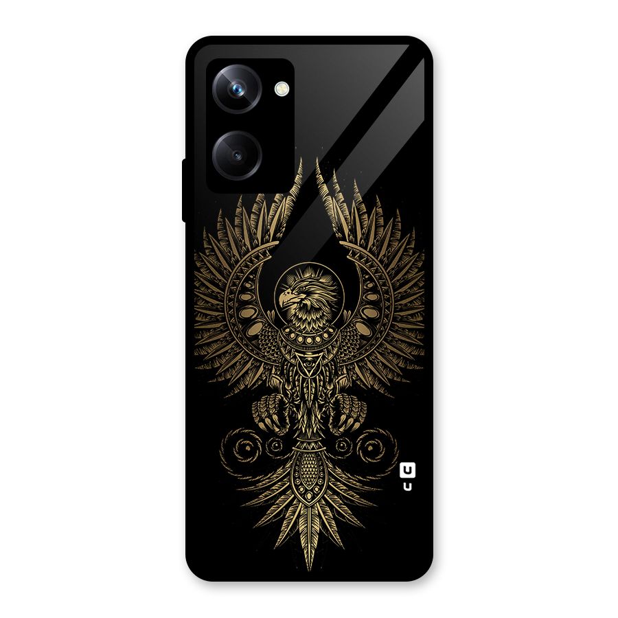 Legendary Phoenix Glass Back Case for Realme 10 Pro