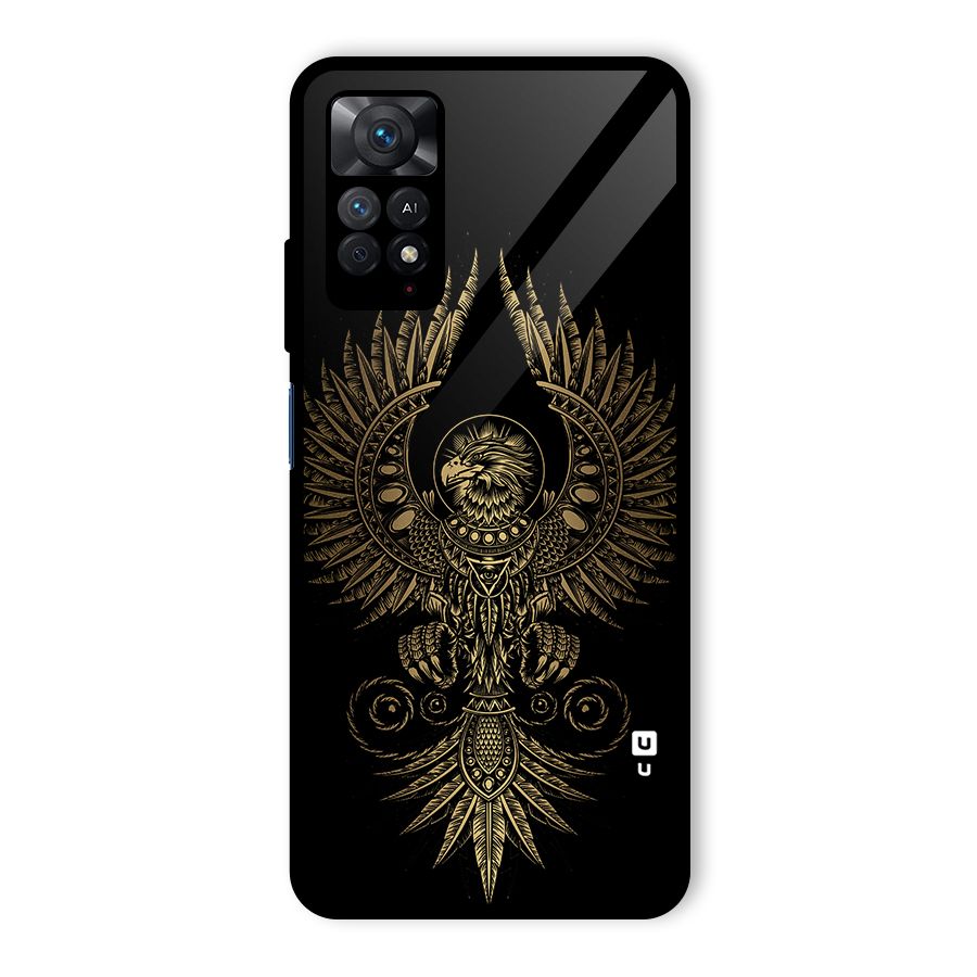 Legendary Phoenix Glass Back Case for Redmi Note 11 Pro