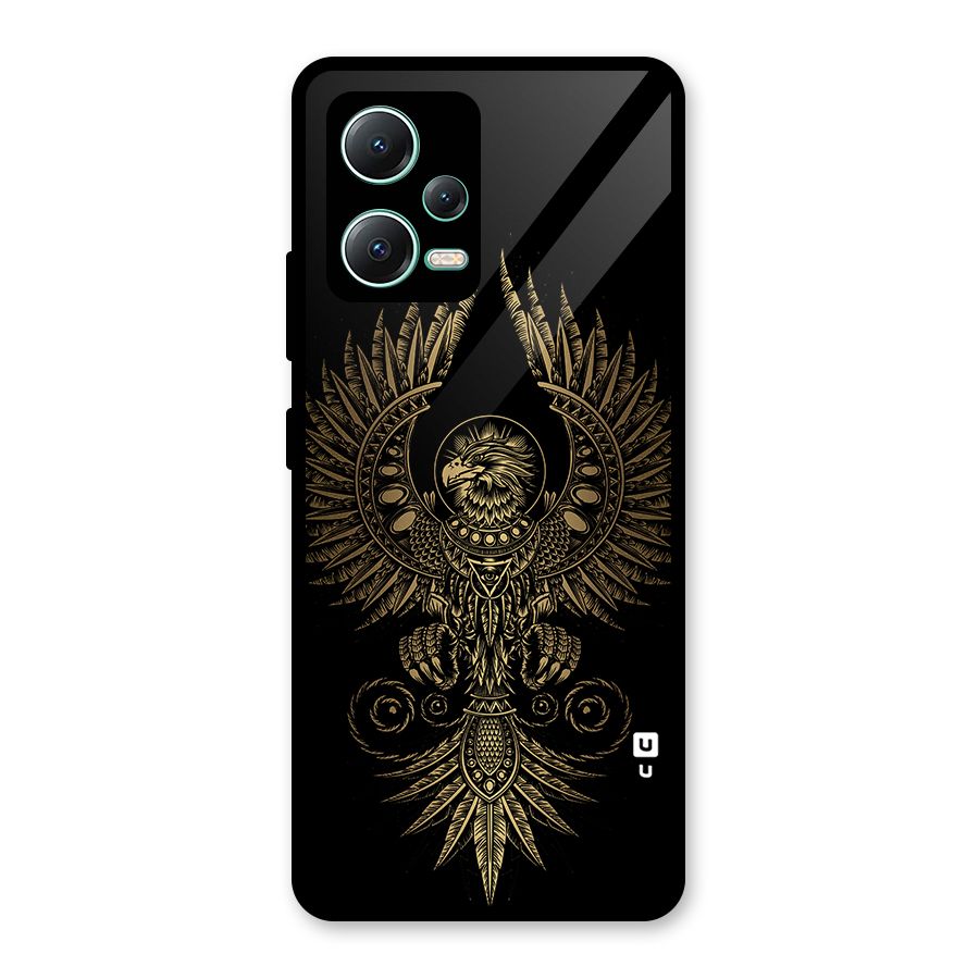 Legendary Phoenix Glass Back Case for Redmi Note 12 5G