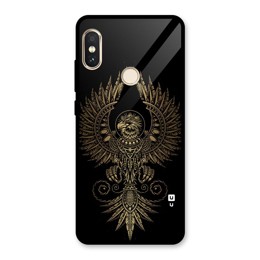 Legendary Phoenix Glass Back Case for Redmi Note 5 Pro