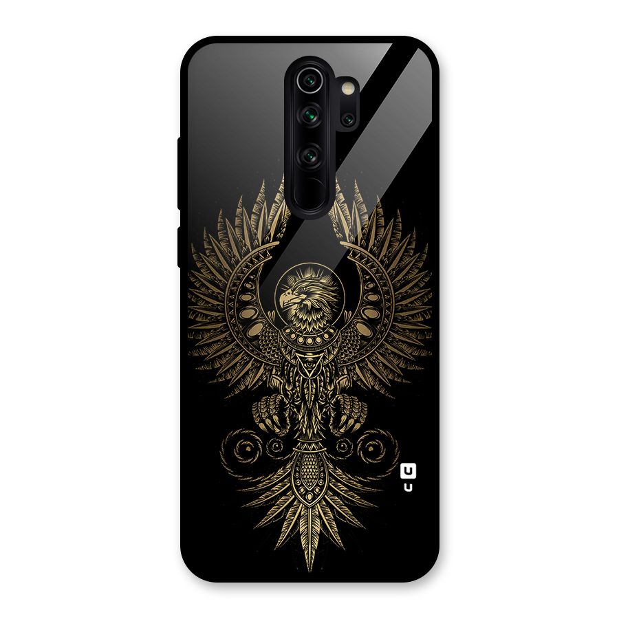 Legendary Phoenix Glass Back Case for Redmi Note 8 Pro