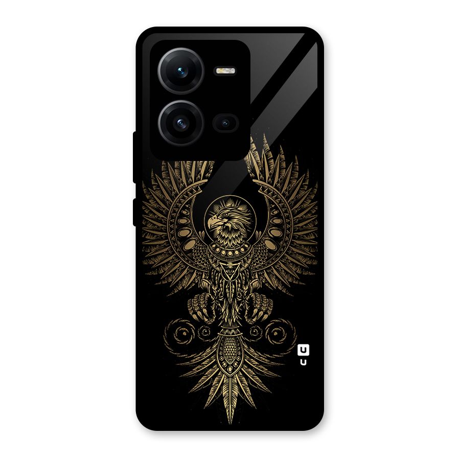 Legendary Phoenix Glass Back Case for Vivo V25