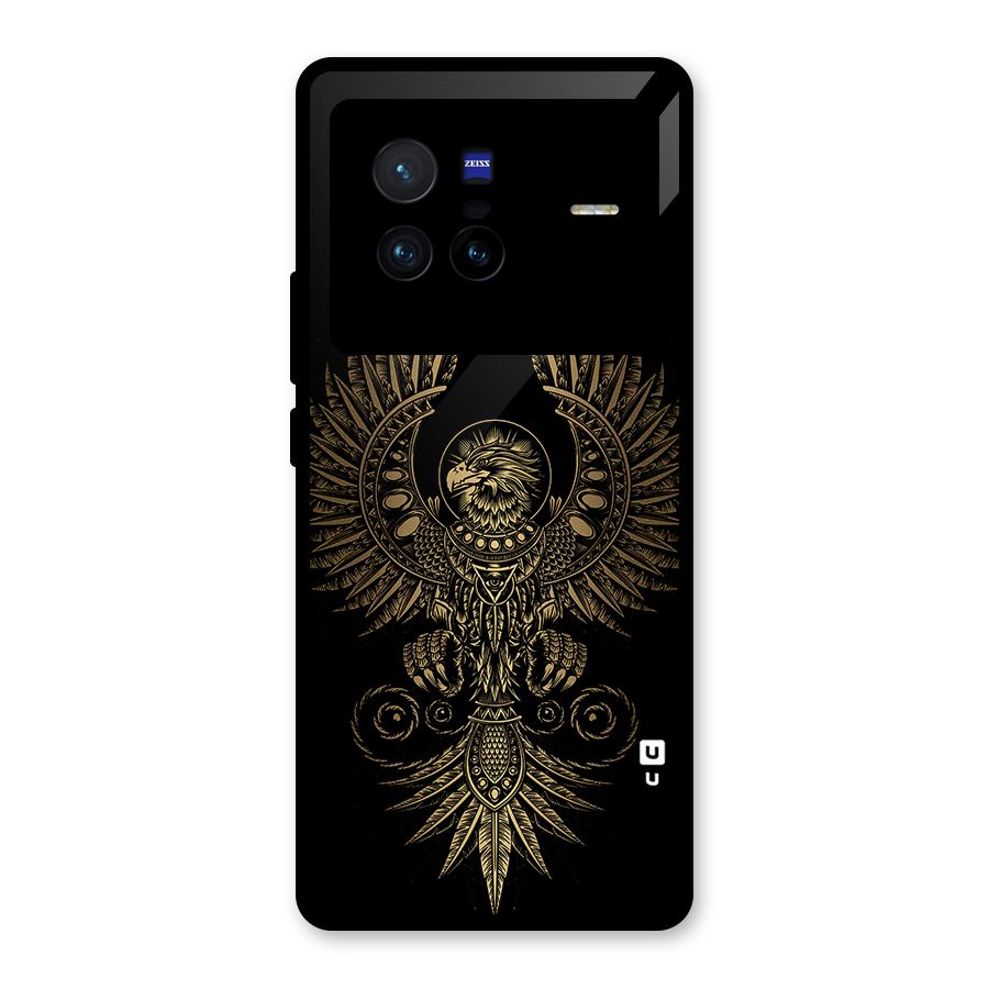 Legendary Phoenix Glass Back Case for Vivo X80