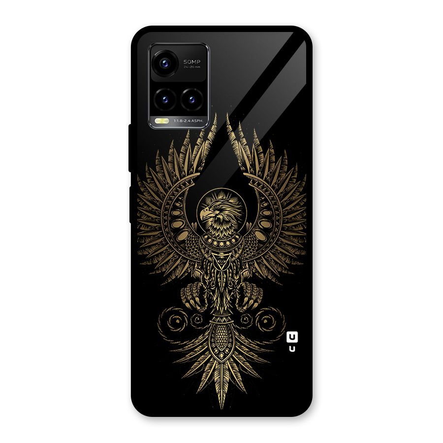 Legendary Phoenix Glass Back Case for Vivo Y21T