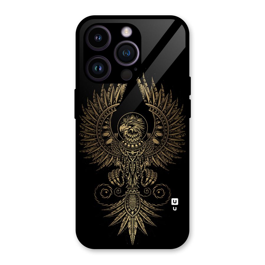 Legendary Phoenix Glass Back Case for iPhone 14 Pro