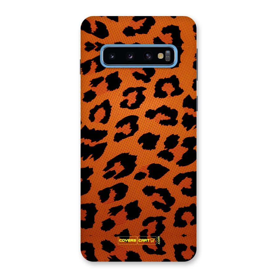 Leopard Back Case for Galaxy S10