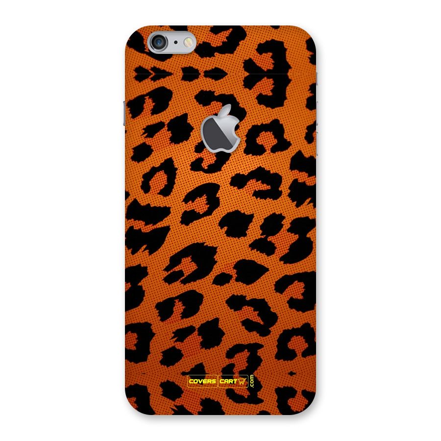 Leopard Back Case for iPhone 6 Plus 6S Plus Logo Cut