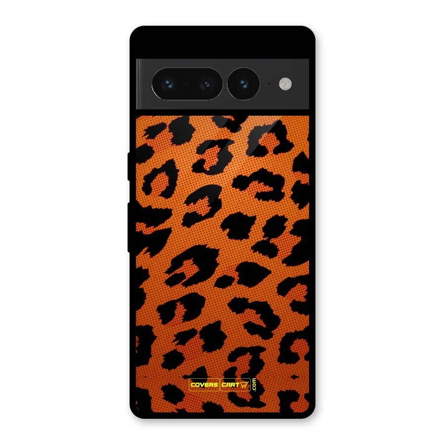Leopard Glass Back Case for Google Pixel 7 Pro