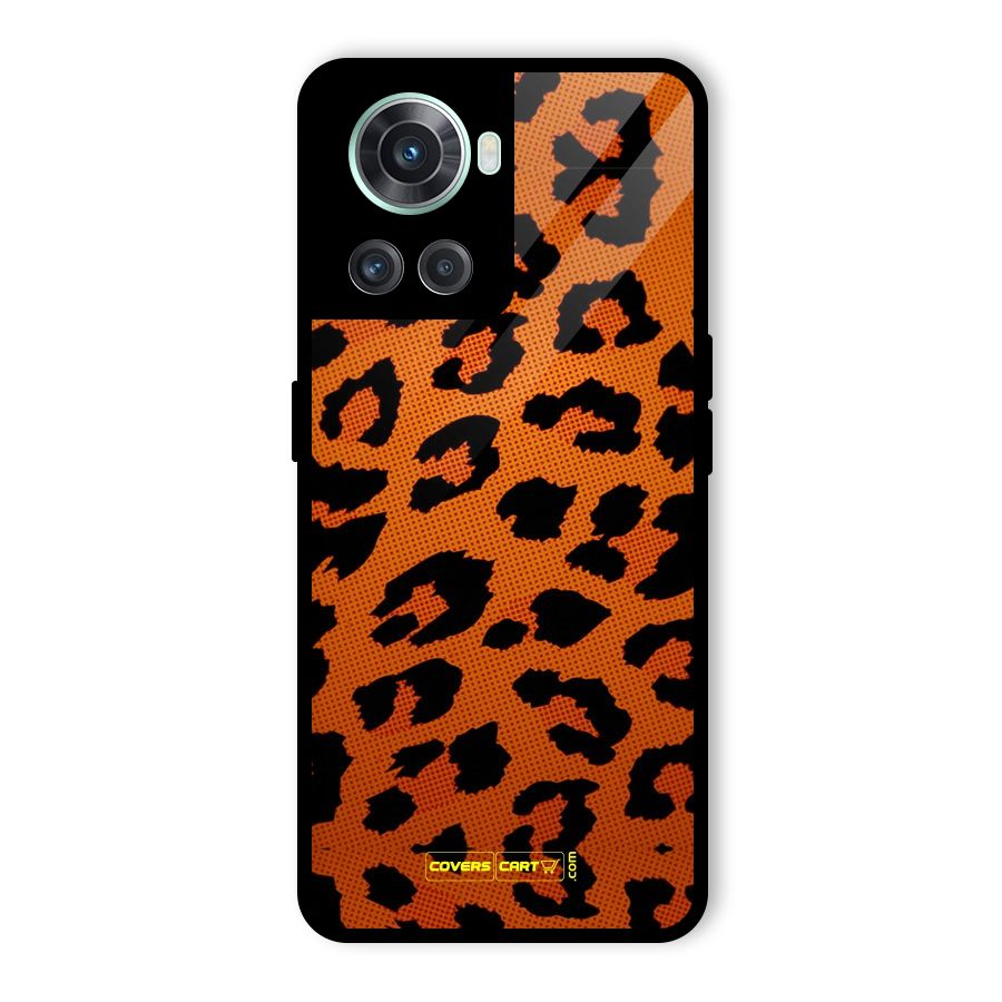 Leopard Glass Back Case for OnePlus 10R