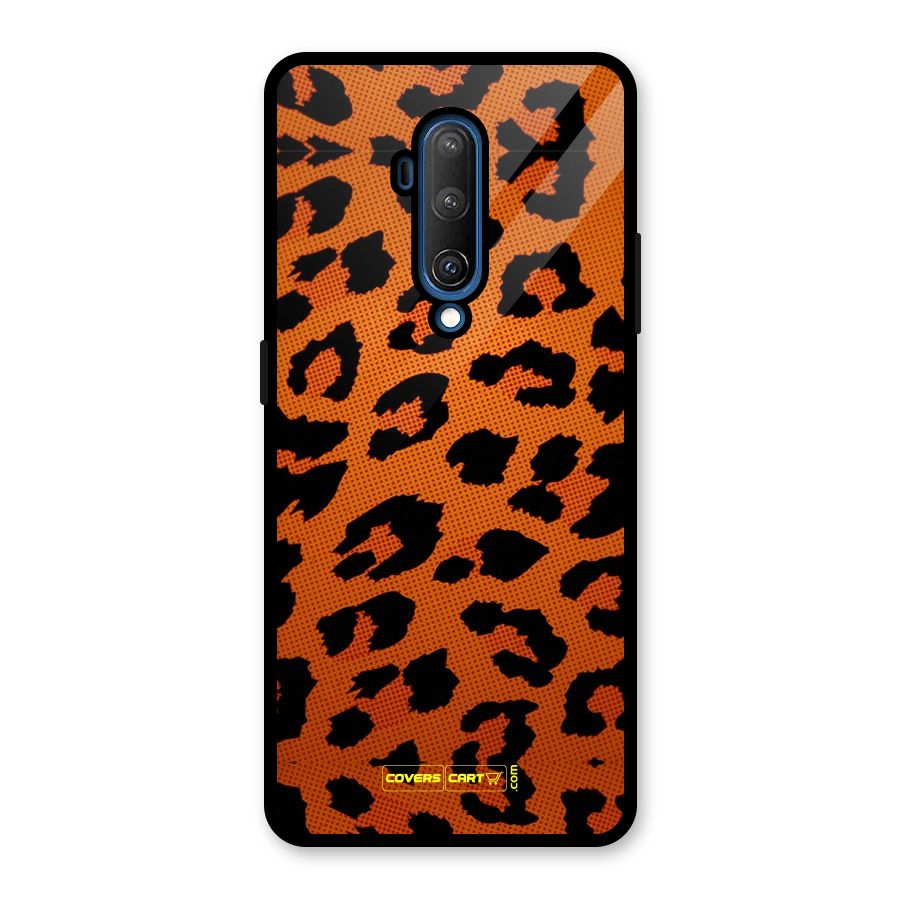Leopard Glass Back Case for OnePlus 7T Pro