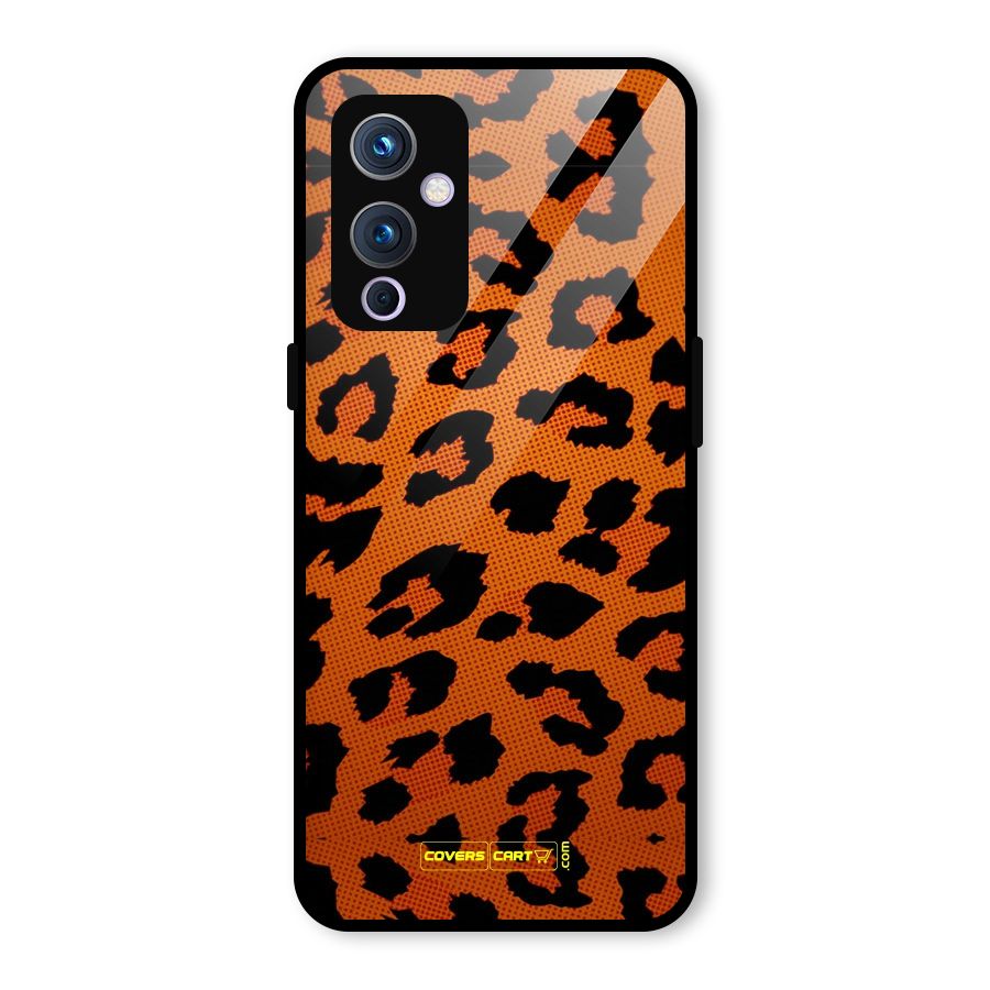 Leopard Glass Back Case for OnePlus 9