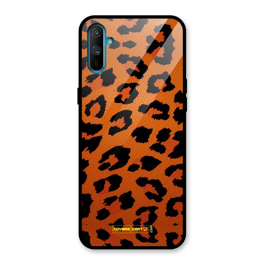 Leopard Glass Back Case for Realme C3