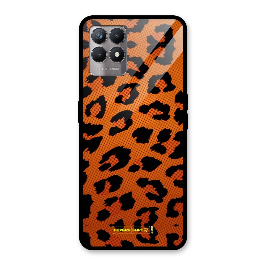 Leopard Glass Back Case for Realme Narzo 50