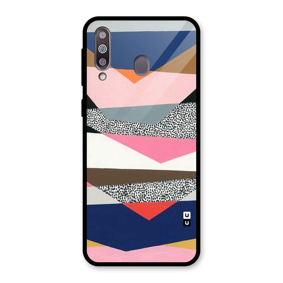 Lethal Abstract Glass Back Case for Galaxy M30