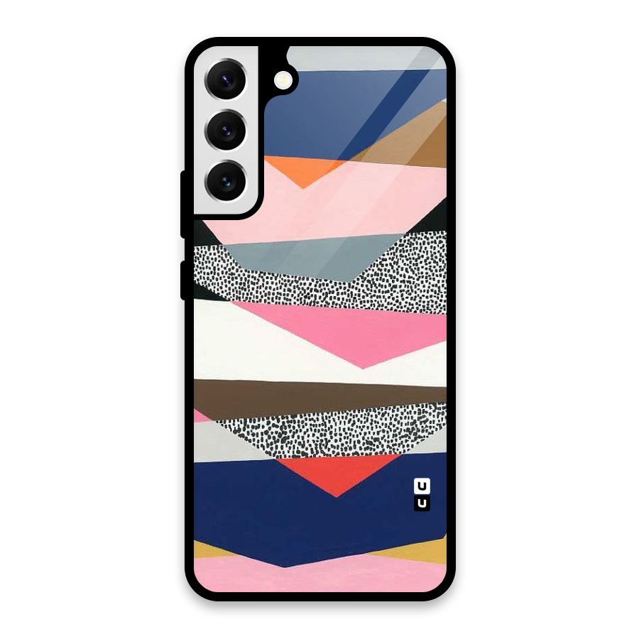 Lethal Abstract Glass Back Case for Galaxy S22 Plus 5G