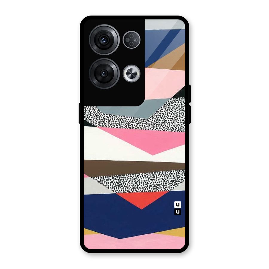 Lethal Abstract Glass Back Case for Oppo Reno8 Pro 5G