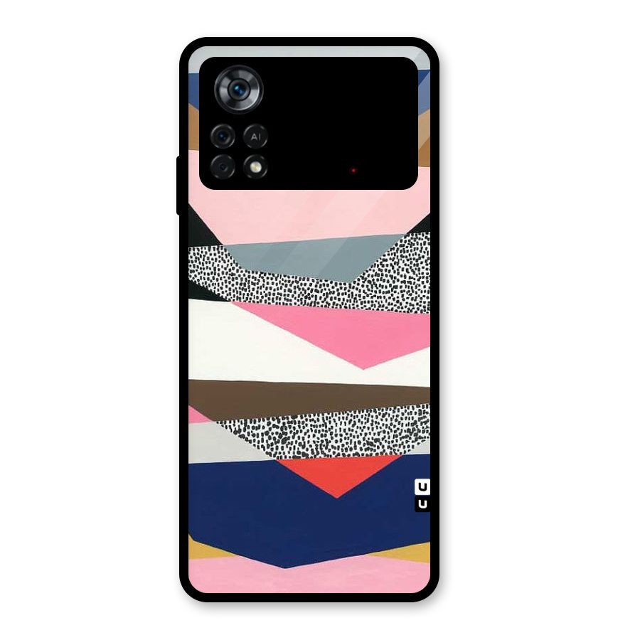 Lethal Abstract Glass Back Case for Poco X4 Pro 5G