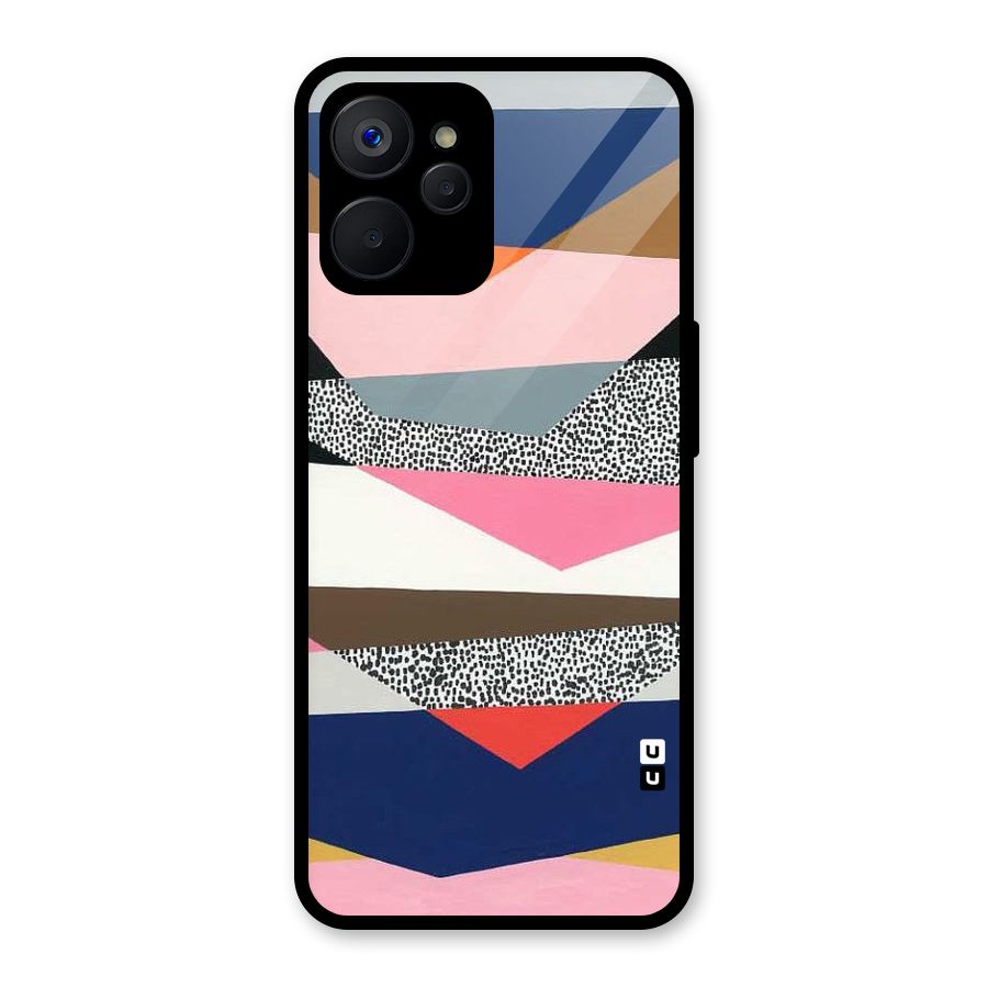 Lethal Abstract Glass Back Case for Realme 9i 5G