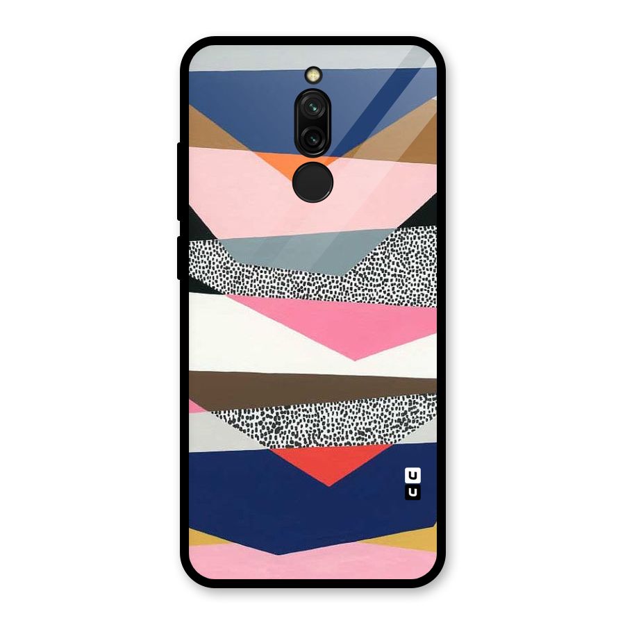 Lethal Abstract Glass Back Case for Redmi 8