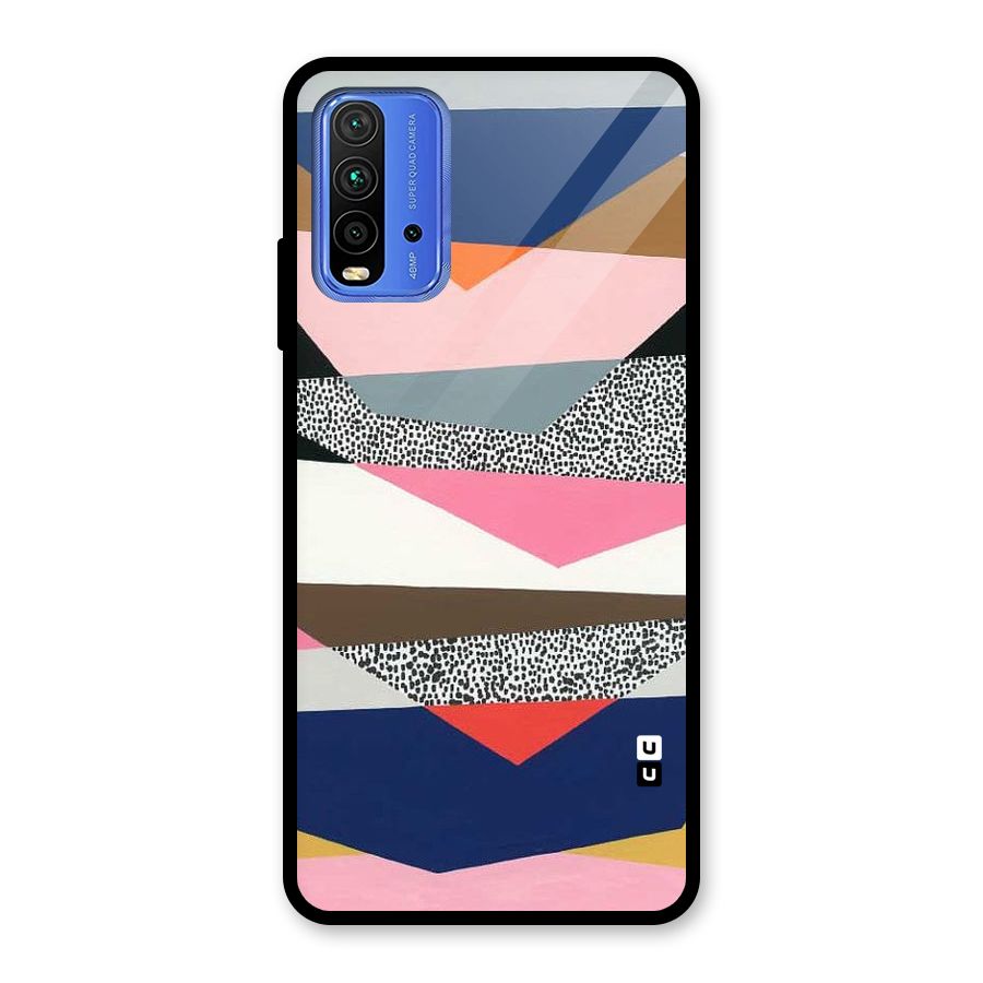 Lethal Abstract Glass Back Case for Redmi 9 Power