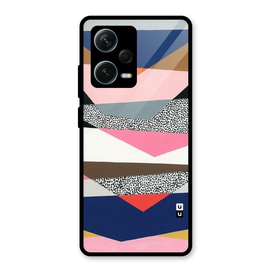 Lethal Abstract Glass Back Case for Redmi Note 12 Pro Plus 5G