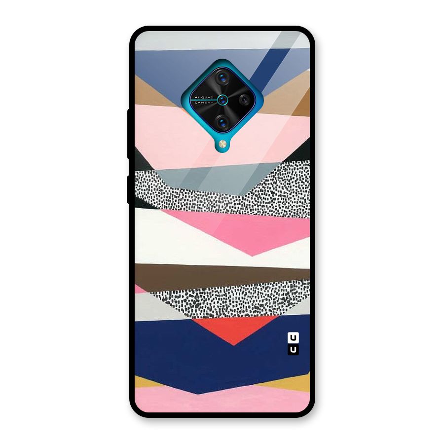 Lethal Abstract Glass Back Case for Vivo S1 Pro