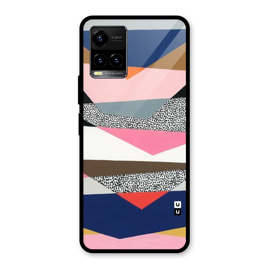 Lethal Abstract Glass Back Case for Vivo Y21T