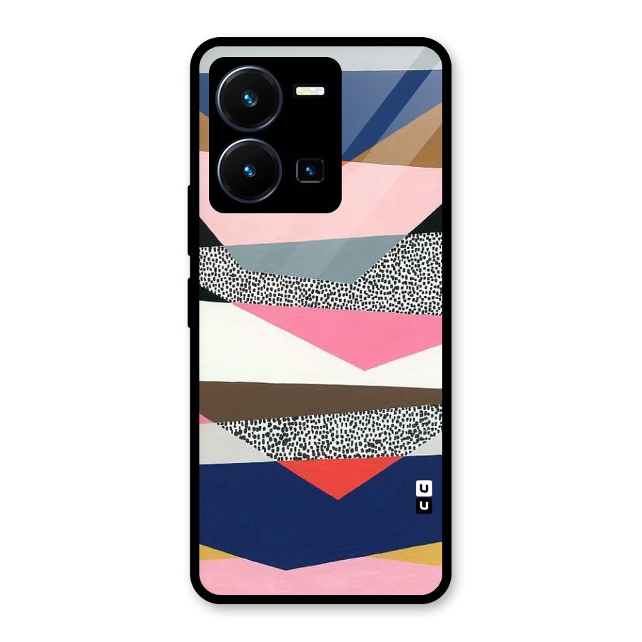 Lethal Abstract Glass Back Case for Vivo Y35