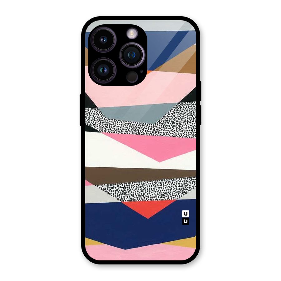 Lethal Abstract Glass Back Case for iPhone 14 Pro Max