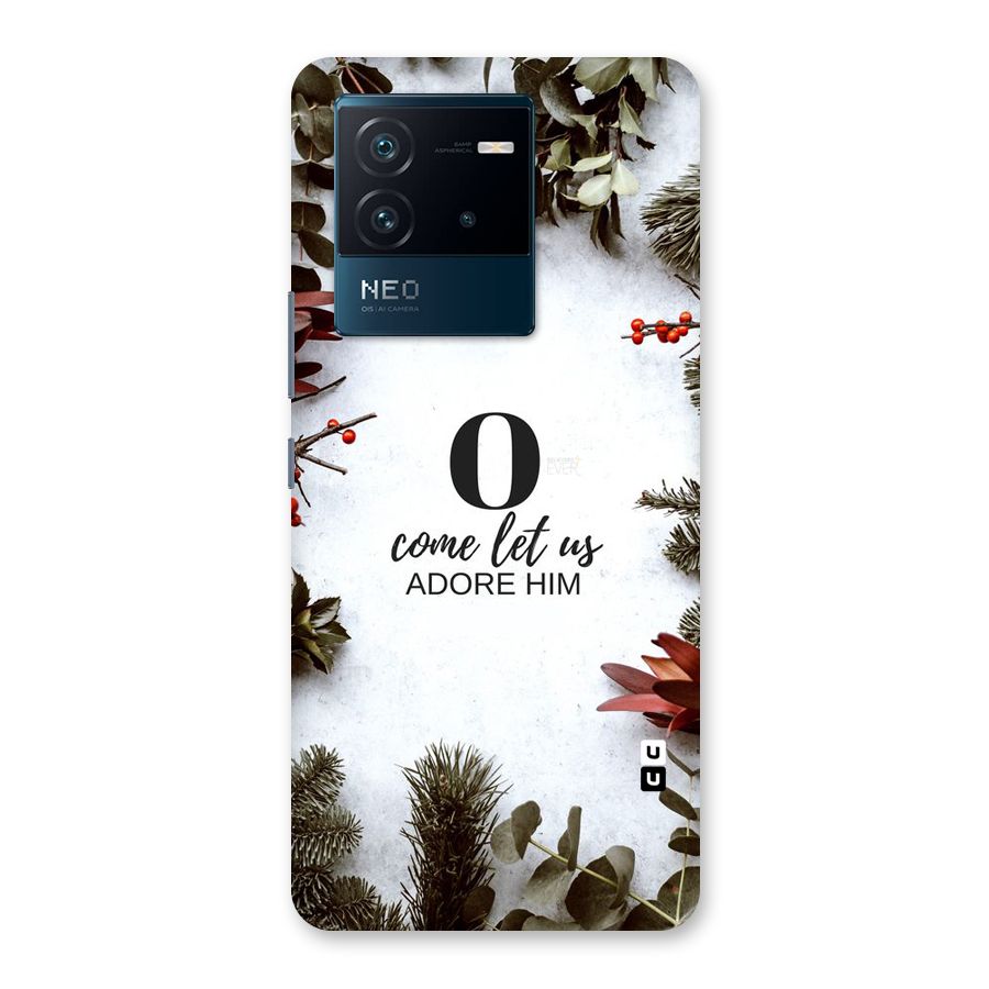 Lets Adore Him Back Case for Vivo iQOO Neo 6 5G