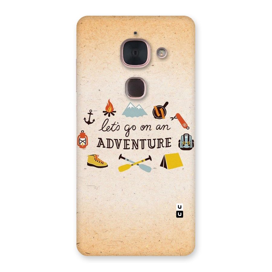 Lets Adventure Life Back Case for Le Max 2