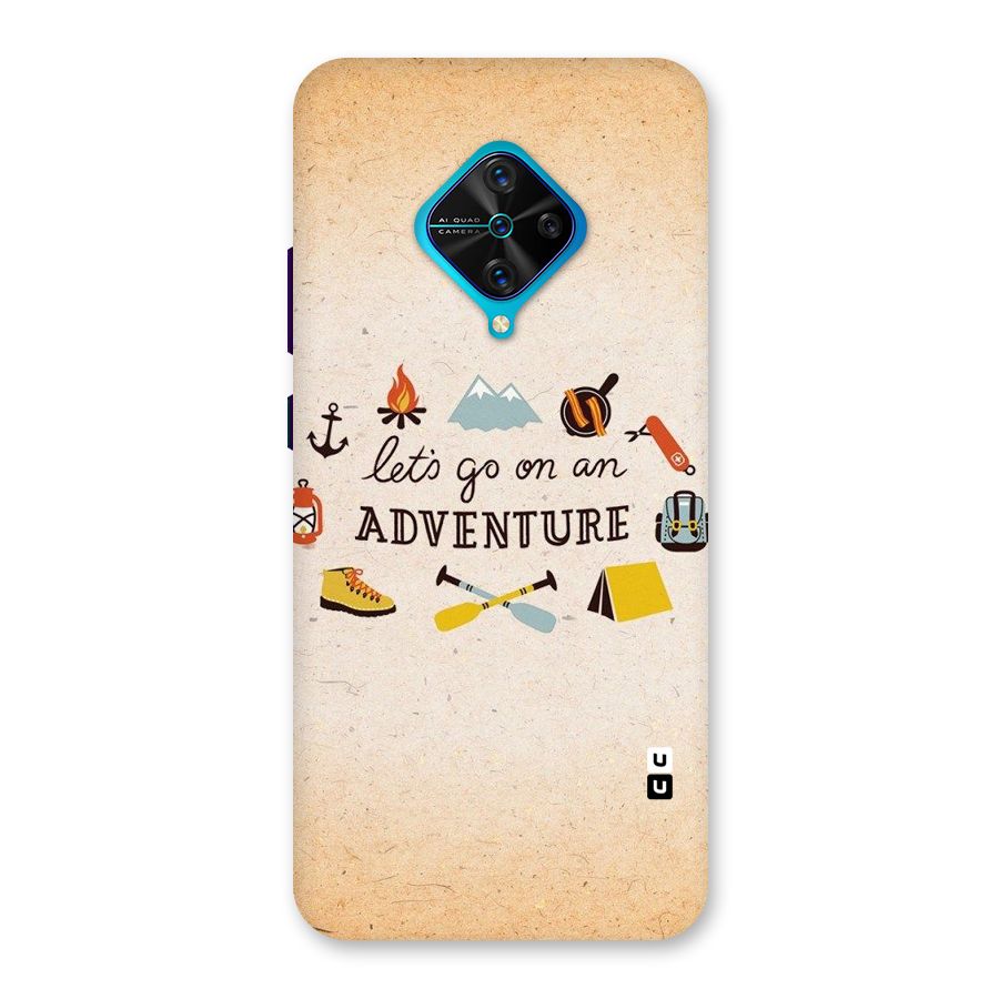 Lets Adventure Life Back Case for Vivo S1 Pro