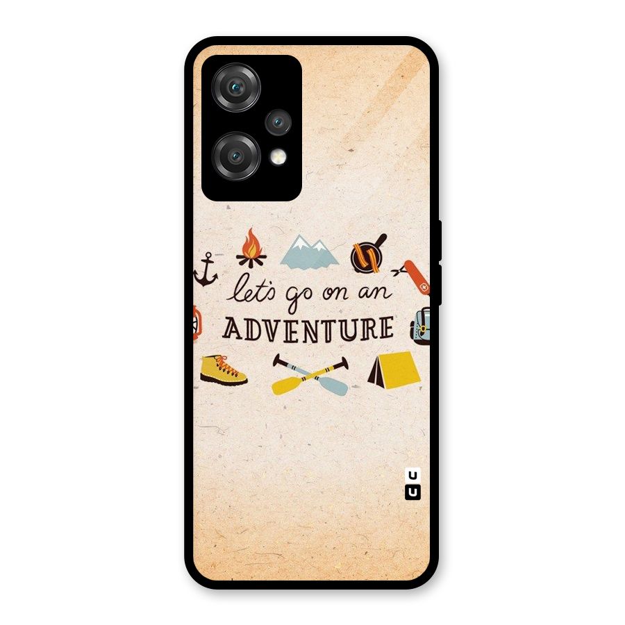 Lets Adventure Life Glass Back Case for OnePlus Nord CE 2 Lite 5G