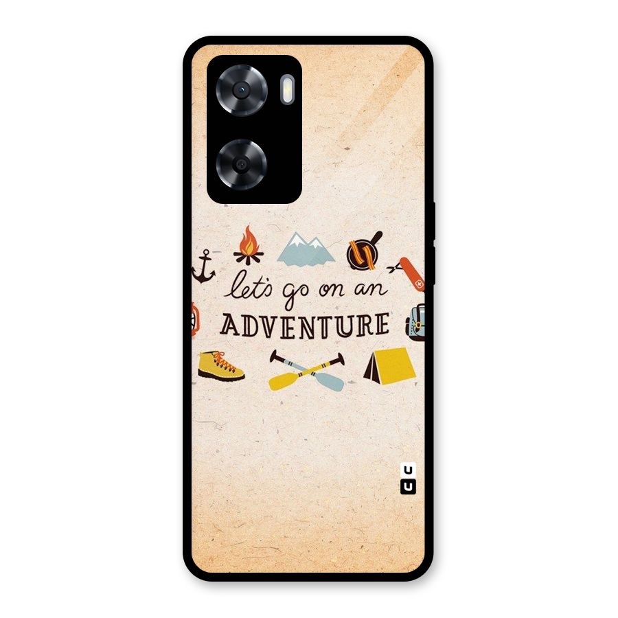Lets Adventure Life Glass Back Case for Oppo A57 2022
