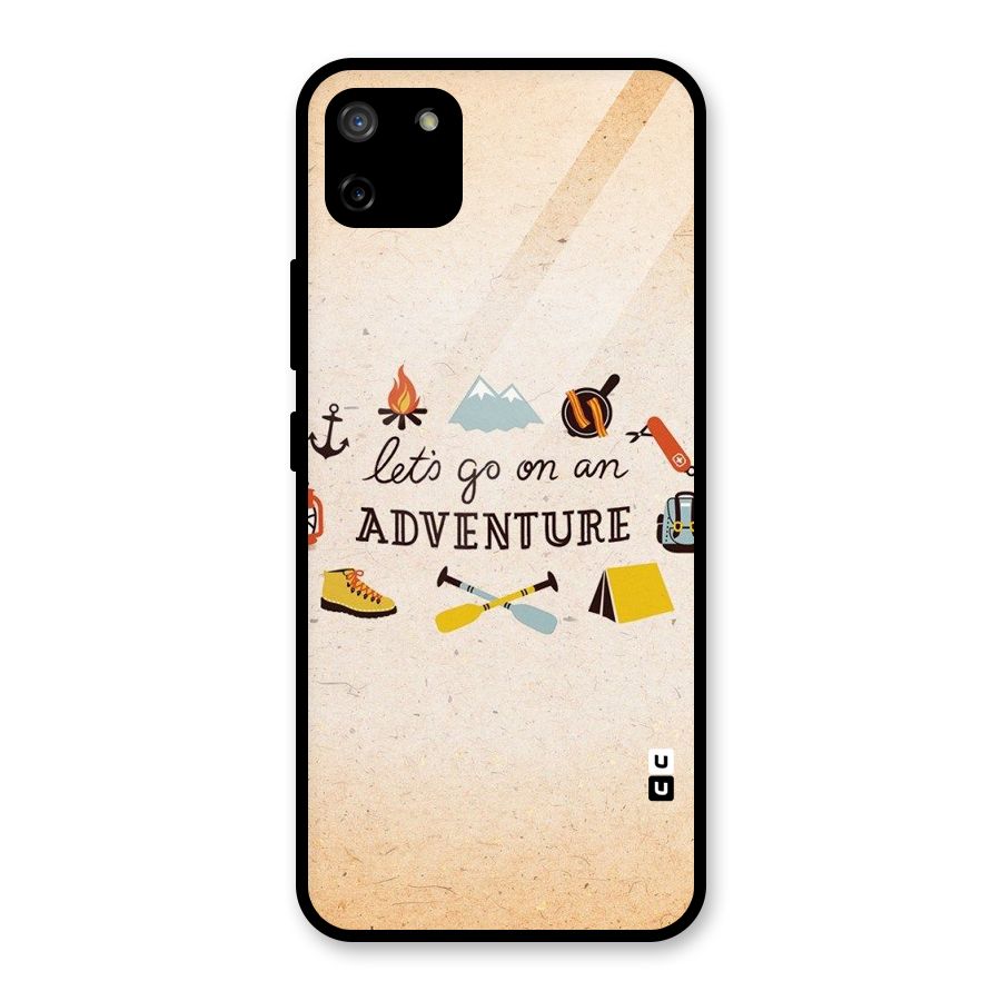 Lets Adventure Life Glass Back Case for Realme C11
