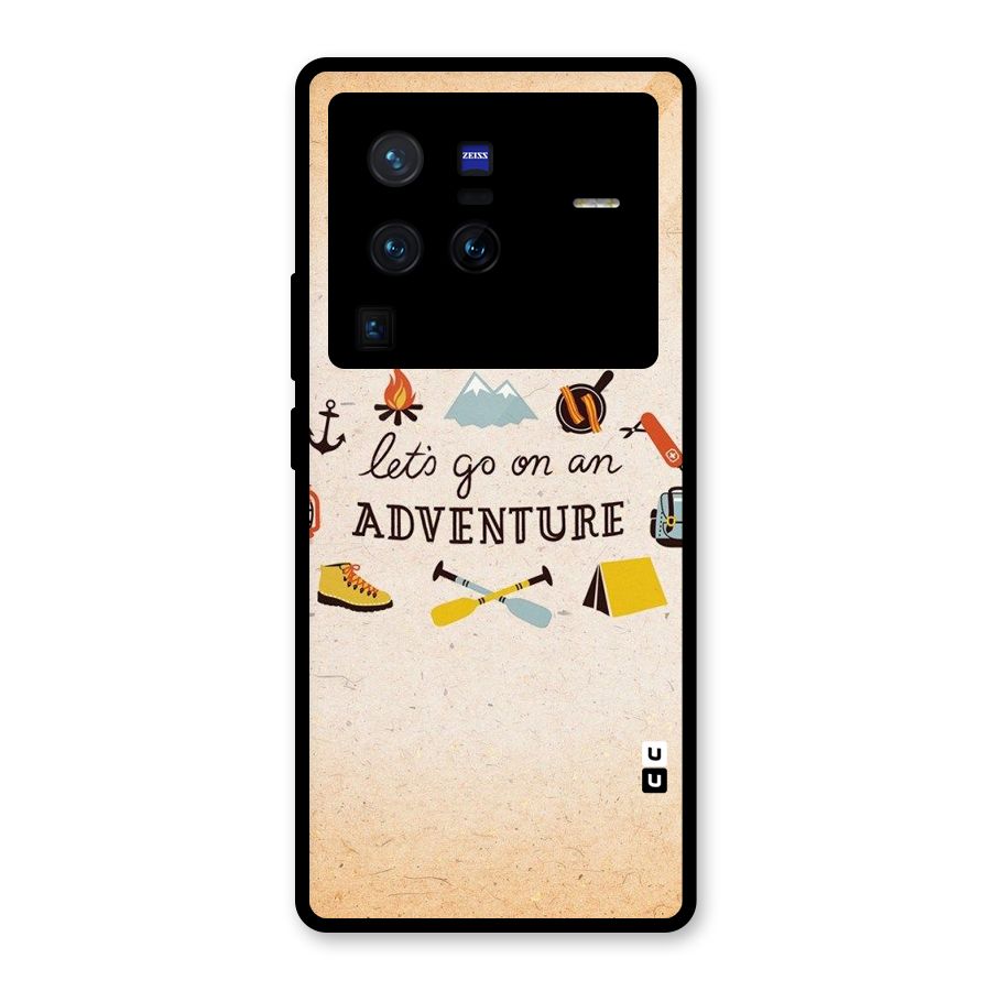 Lets Adventure Life Glass Back Case for Vivo X80 Pro