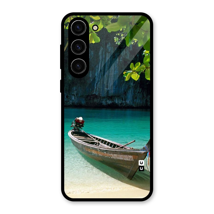 Lets Cross Over Glass Back Case for Galaxy S23 Plus