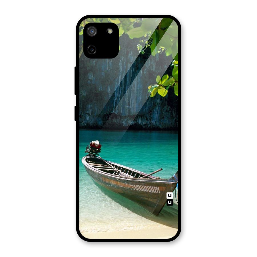 Lets Cross Over Glass Back Case for Realme C11