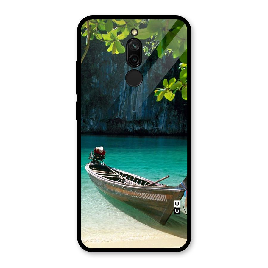 Lets Cross Over Glass Back Case for Redmi 8