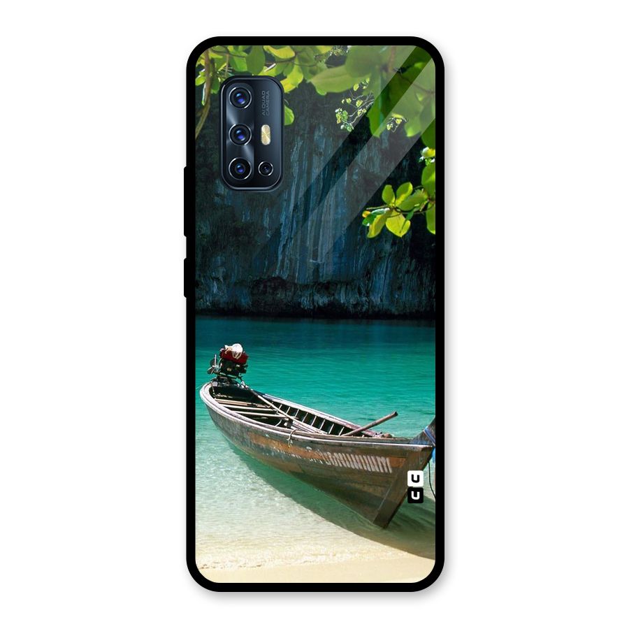 Lets Cross Over Glass Back Case for Vivo V17