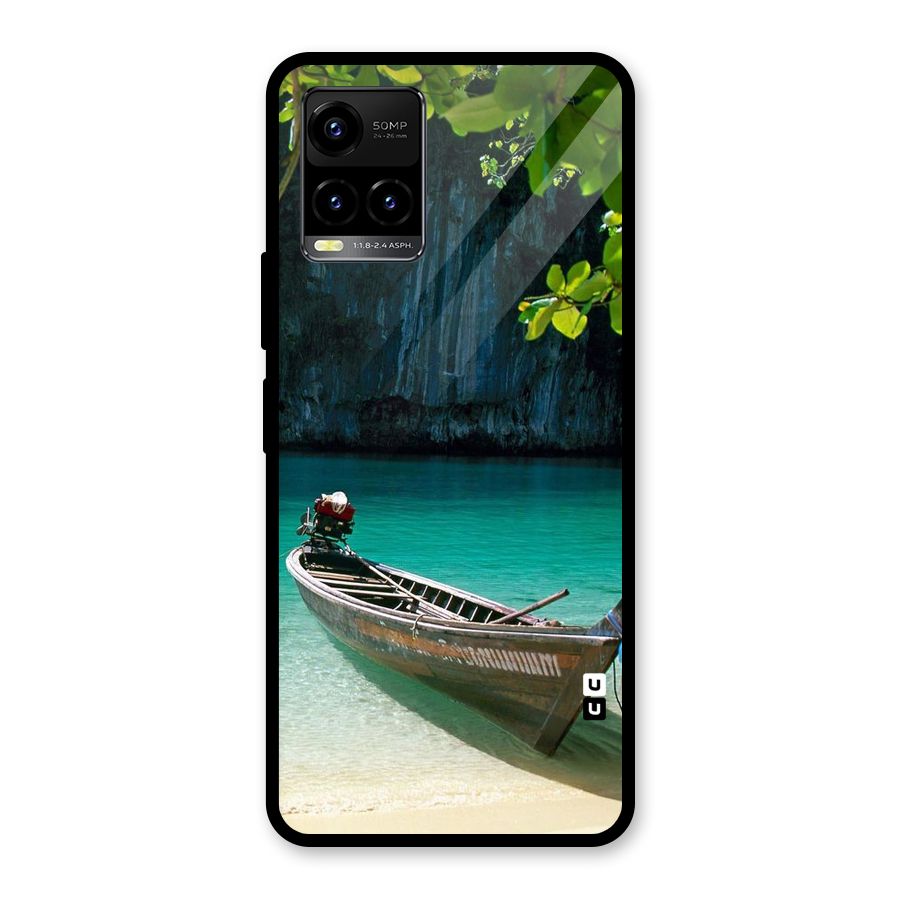 Lets Cross Over Glass Back Case for Vivo Y21A