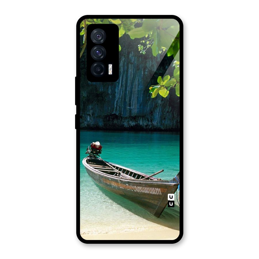 Lets Cross Over Glass Back Case for Vivo iQOO 7 5G