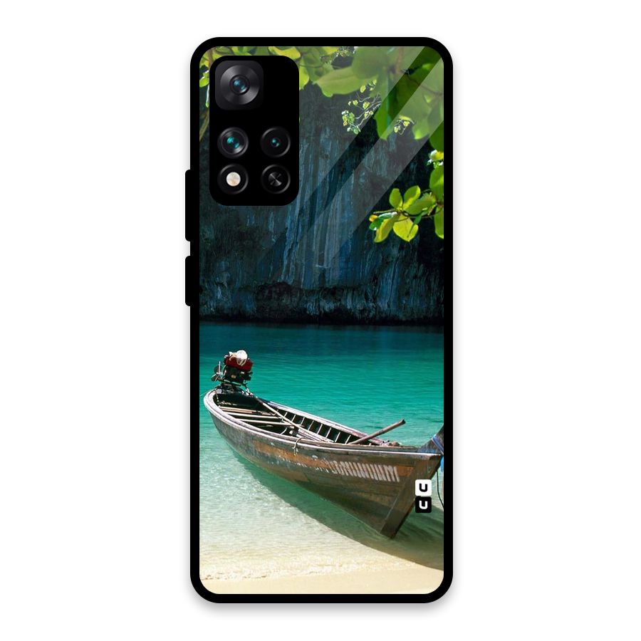 Lets Cross Over Glass Back Case for Xiaomi 11i HyperCharge 5G