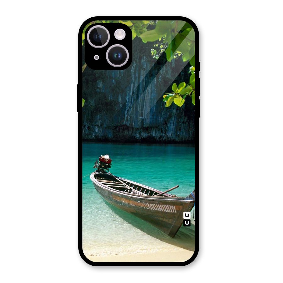 Lets Cross Over Glass Back Case for iPhone 14 Plus