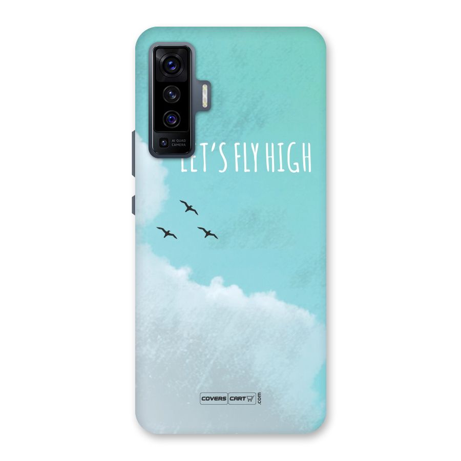 Lets Fly High Back Case for Vivo X50