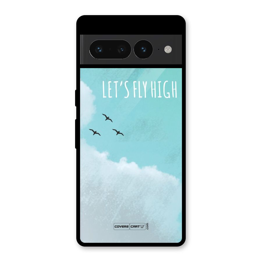 Lets Fly High Glass Back Case for Google Pixel 7 Pro
