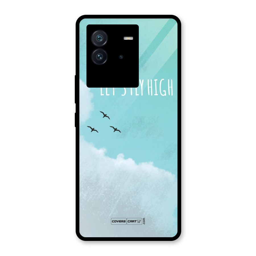 Lets Fly High Glass Back Case for Vivo iQOO Neo 6 5G