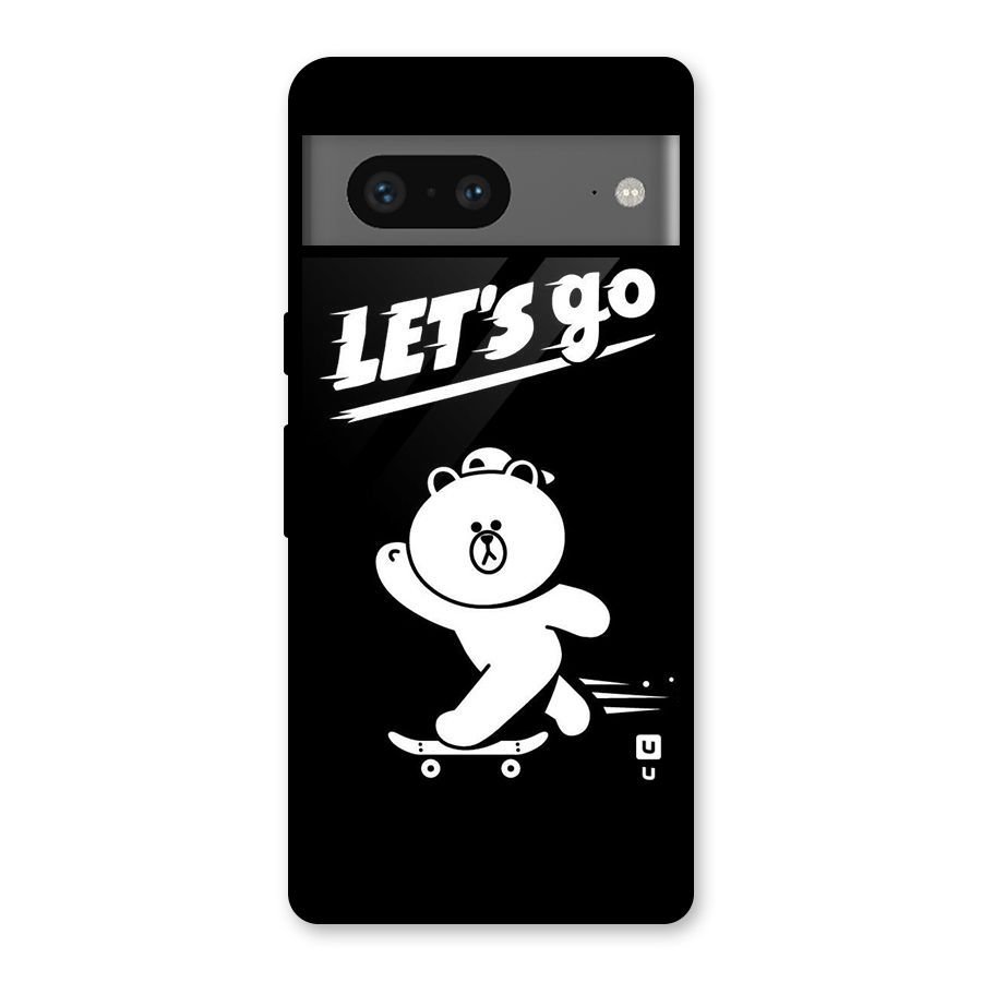 Lets Go Art Glass Back Case for Google Pixel 7