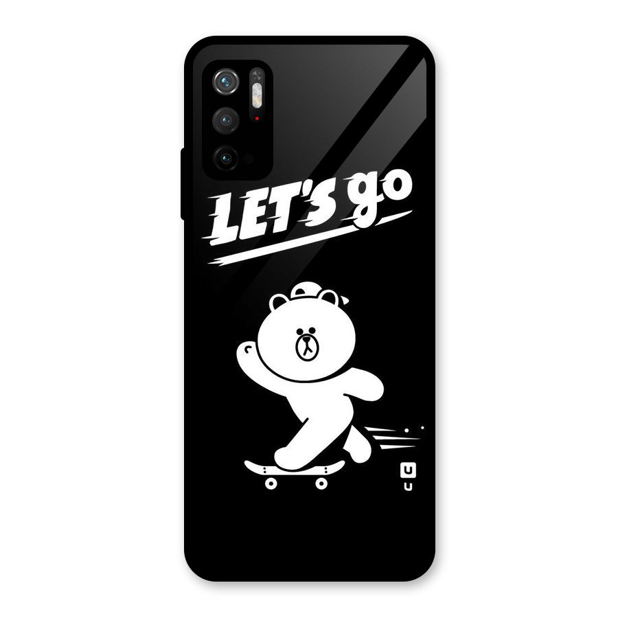Lets Go Art Glass Back Case for Poco M3 Pro 5G